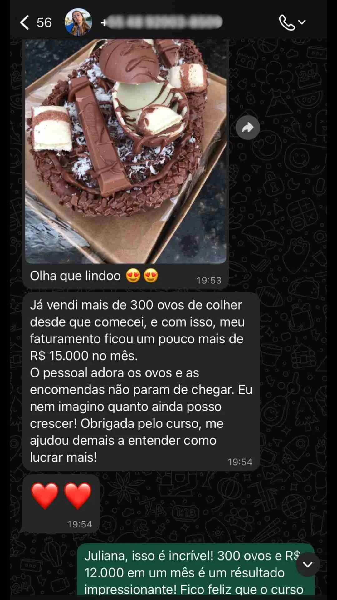 Avaliação de Juliana Rodrigues